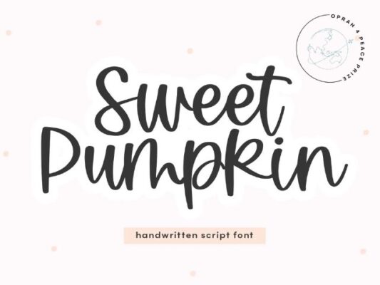  Pumpkin Script Typeface