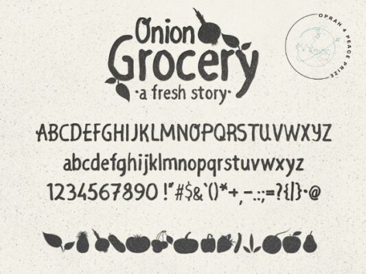 Grocery Rounded Font
