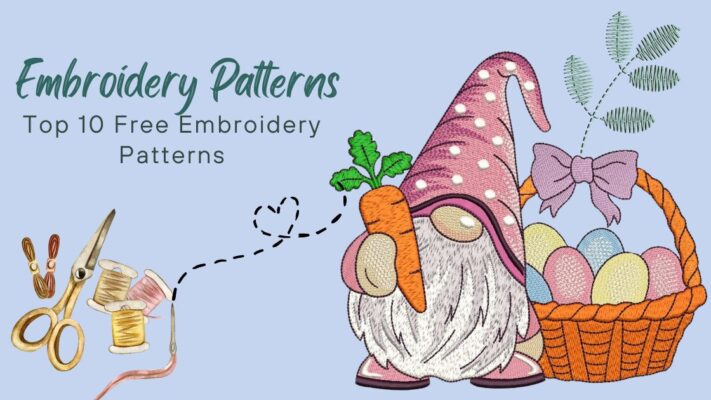 Top 10 Free Embroidery Patterns